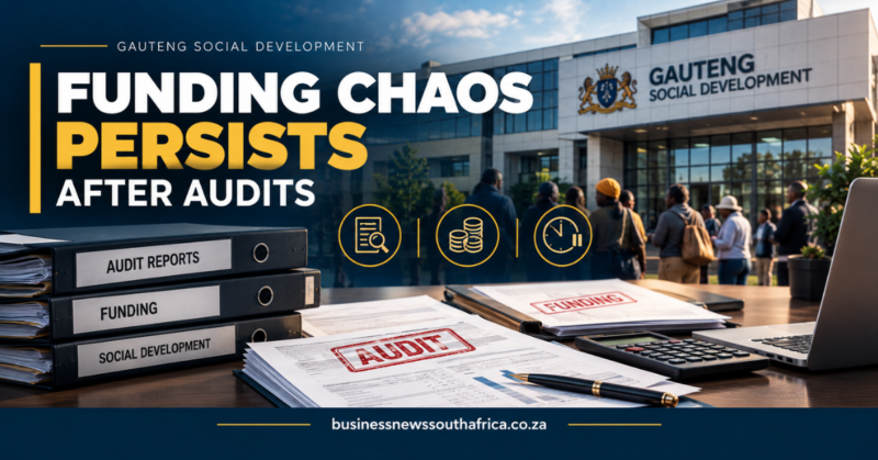 Gauteng Social Development department’s funding chaos persists after audits