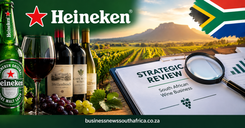 Heineken puts its South African wine business under strategic review