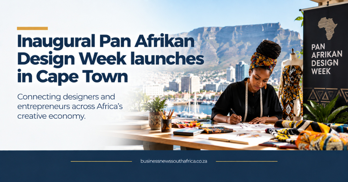 Inaugural Pan Afrikan Design Week launches in Cape Town, targeting designers and entrepreneurs