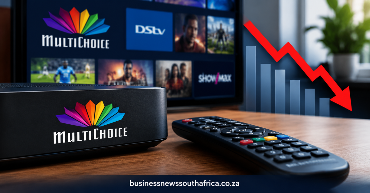 MultiChoice revenue falls 3% on weaker South African subscriptions