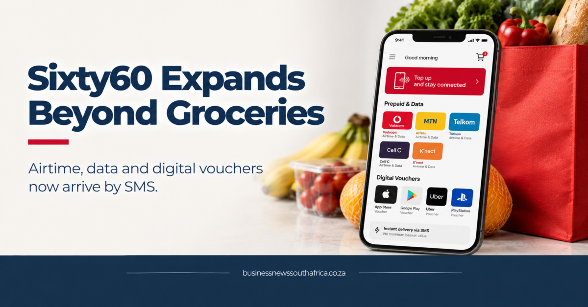 Shoprite adds prepaid airtime and vouchers to Sixty60 app