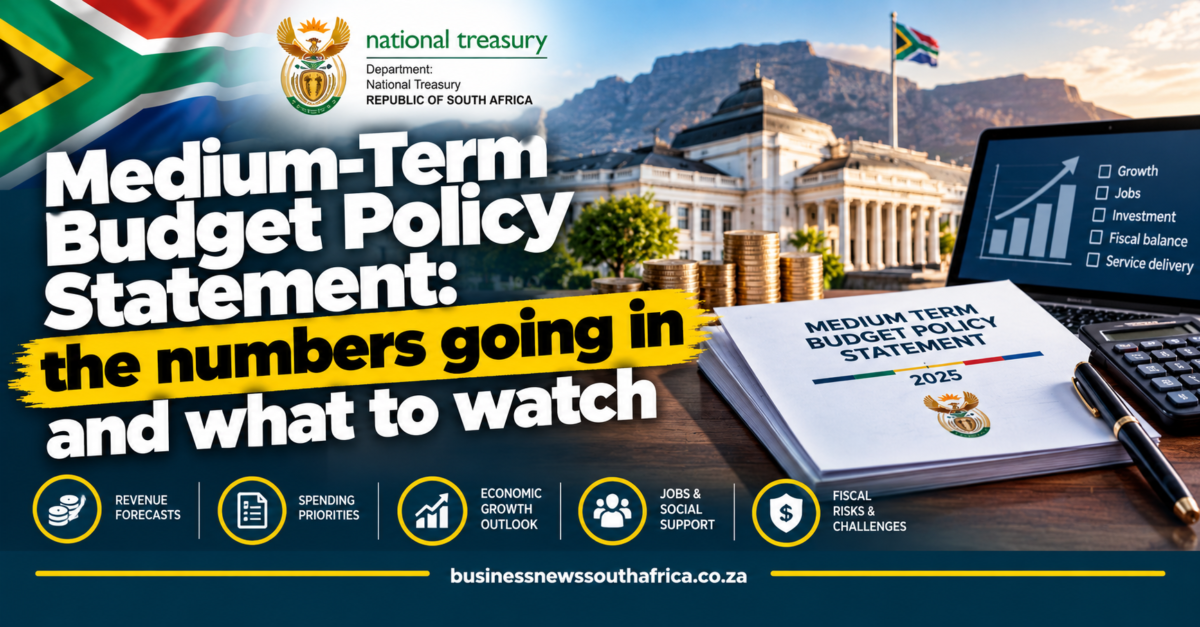 Medium-Term Budget Policy Statement: the numbers going in and what to watch