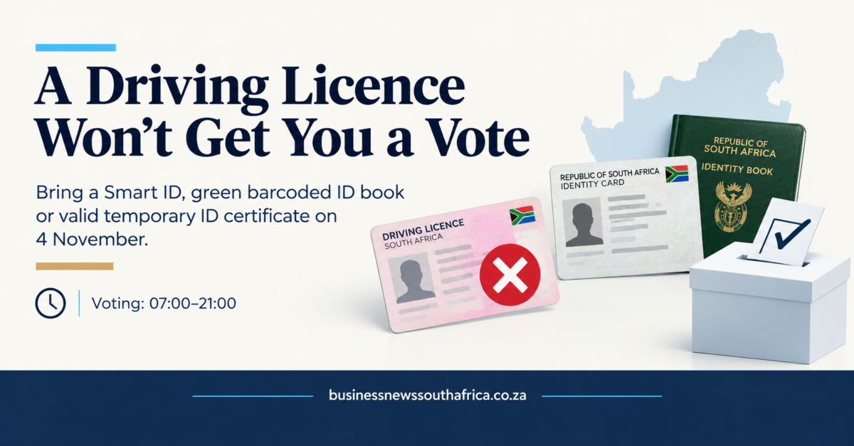 Driving licences are not valid ID for the 4 November elections: what voters and employers need to know