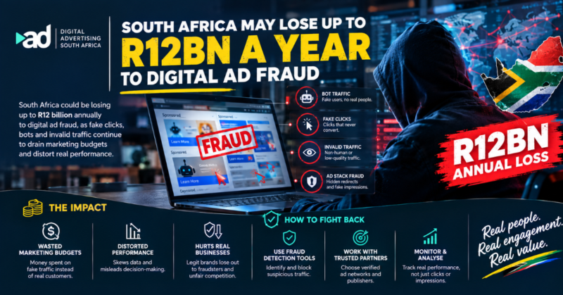 South Africa may lose up to R12bn a year to digital ad fraud