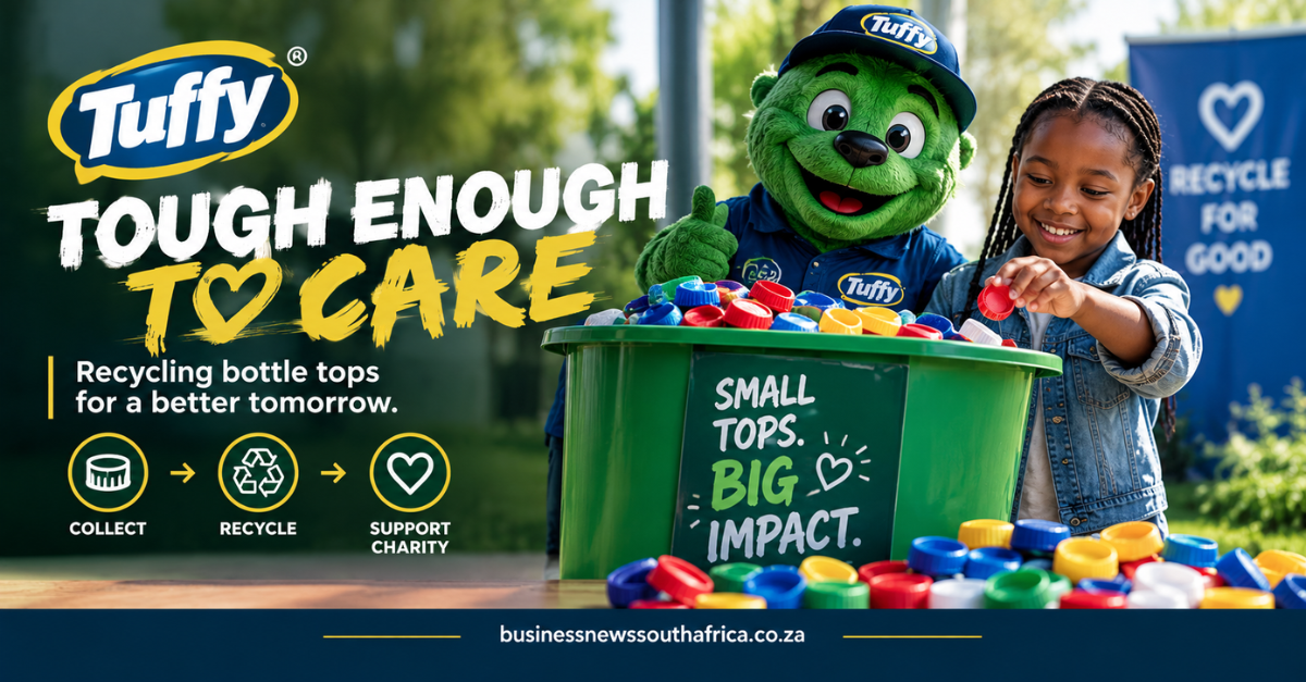 Tuffy launches “Tough Enough to Care” campaign to recycle bottle tops for charity