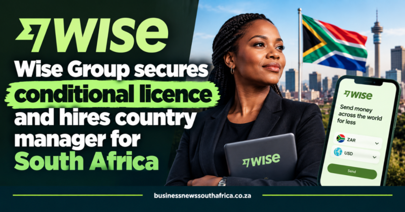 Wise Group secures conditional licence and hires country manager for South Africa