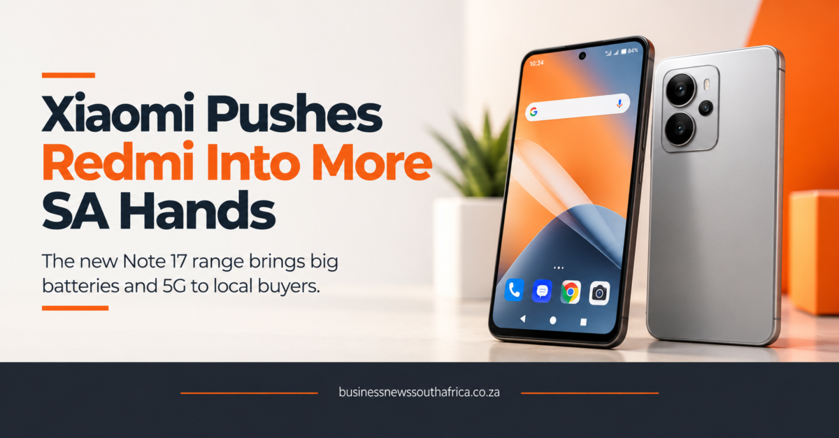 Xiaomi targets more South African buyers with Redmi Note 17