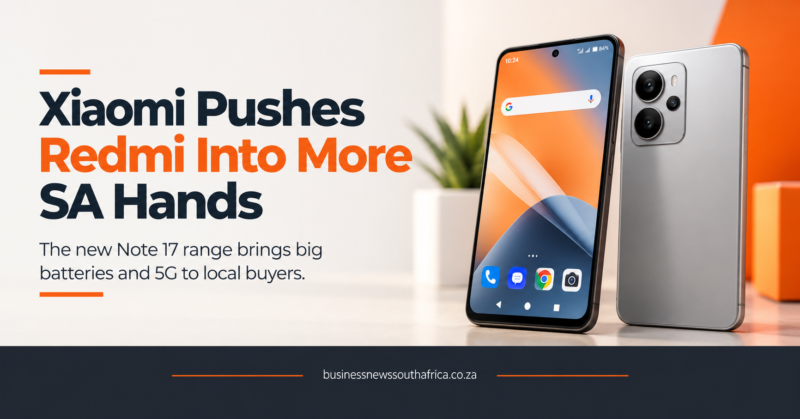 Xiaomi targets more South African buyers with Redmi Note 17