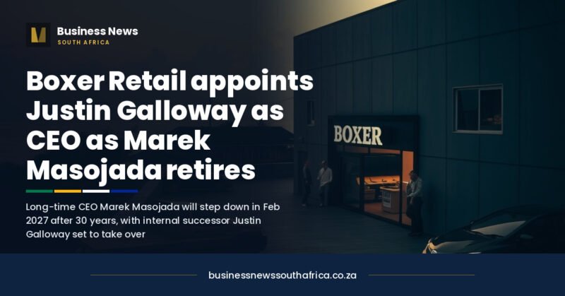Boxer names Justin Galloway CEO as Marek Masojada retires