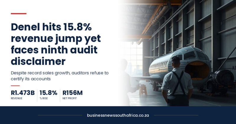 Denel gets ninth straight audit disclaimer despite revenue growth