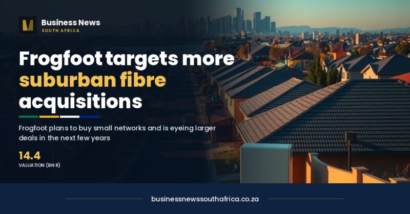 Frogfoot eyes more suburb fibre buys as Octotel and MetroFibre explore merger