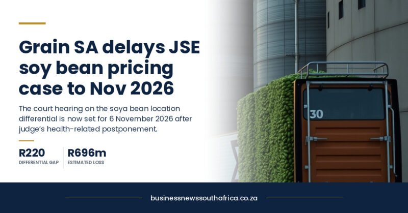 Grain SA v JSE: soya bean location differential court date moves