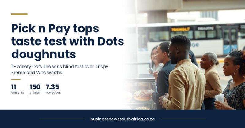 Pick n Pay launches exclusive Dots doughnut range, beats rivals in taste test