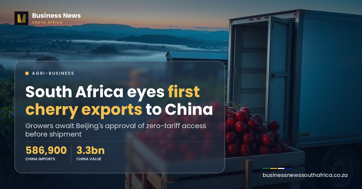 SA cherry growers await China’s final nod before first shipments
