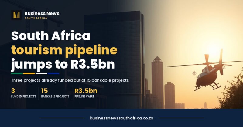 SA tourism investment pipeline grows to R3.5bn, with three projects already funded