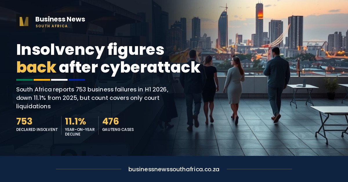 South Africa’s insolvency data is back after a five-year gap. Here is what it does and does not show