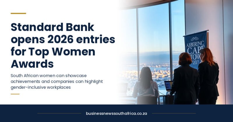 Standard Bank opens entries for 2026 Top Women Awards